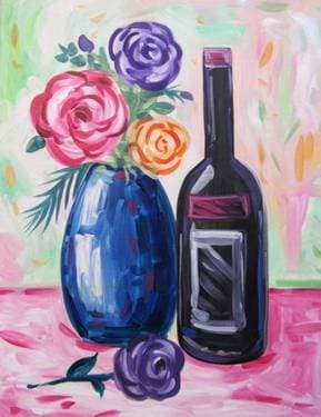 Impressionist Still Life - Paint and sip event at Brunswick Bierworks in Toronto , ON - PaintNite.com