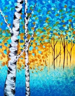 Birch Meadow Sunset thumbnail