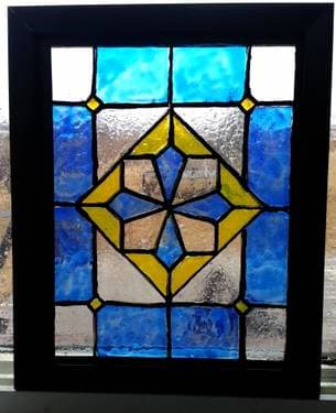 Faux Stained-Glass Painting with Frame - Customize Your Own Tiffany Design - Paint Nite event in Saskatoon, SK