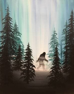 Reigning Hide and Seek World Champion - Paint and sip event at Cascade Grill At Jubitz in PORTLAND, OR - PaintNite.com