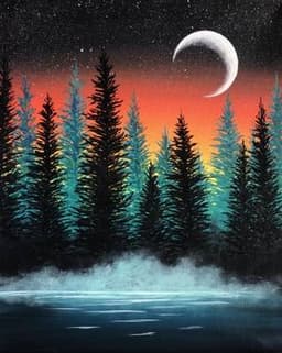 Misty Forest Moonlight thumbnail