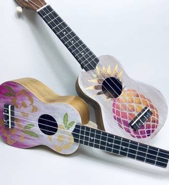 Create your Own Design - Ukulele - Paint and sip event at Hurricane Grill & Wings (Lindenhurst) in Lindenhurst, NY - PaintNite.com