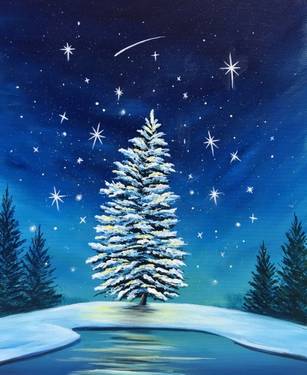 All Is Bright at Lord William Pub — Painting