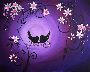 The World Blooms Through Love at Sidelines Sports Bar & Grill - Glen Burnie — Painting