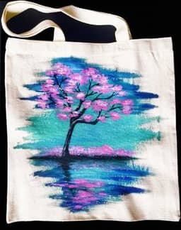 Cherry Blossom Tote Bag thumbnail