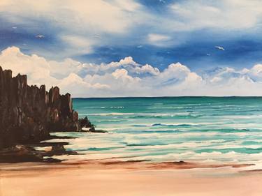 Black Rock Beach — Painting