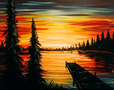FATHER'S DAY PAINT BRUNCH with KAY — Painting