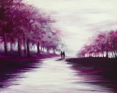 Walk With Me at The Pint Public House — Painting