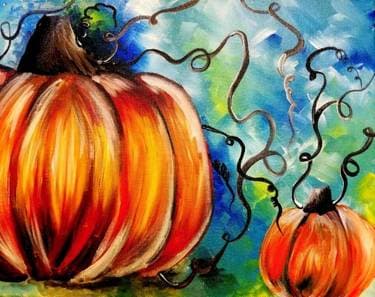 Welcome to the Pumpkin Patch - Paint and sip event at Smith's Irish Pub in Vancouver, BC - PaintNite.com