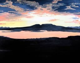 Alaska Series: Sleeping Lady Sunset thumbnail