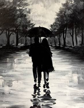 Weather the Weather Together - Paint and sip event at Mimi's Cafe (Tustin) in Tustin, CA - PaintNite.com