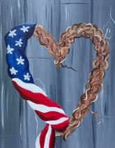 Patriotic Heart Wreath thumbnail