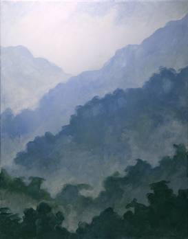 "Hazy Mountains" painting at Nottingham's (Columbia), Sat. Aug. 8, at 6:00 p.m. -21-Years-old and over — Painting