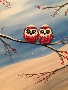 Frosty Hooters at Tap & Table — Painting