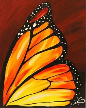 Monarch - Paint and sip event at Logan's Roadhouse Chico in Chico, CA - PaintNite.com