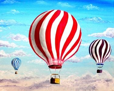 Summer in the Clouds - Paint Nite event in Kanata , ON