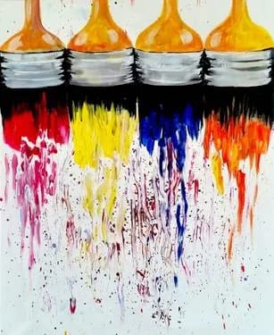 Splish splash — Painting