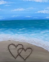 Two Hearts on the Beach thumbnail