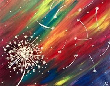 Some See Weeds, I See Wishes II - Paint and sip event at Joe's Crab Shack - Fairfax in Fairfax, VA - PaintNite.com