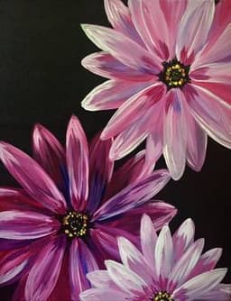 Purple Daisy Blooms thumbnail