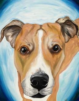 Customized Paint Your Pet Event Painting thumbnail
