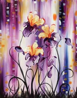 Irises in Bloom thumbnail