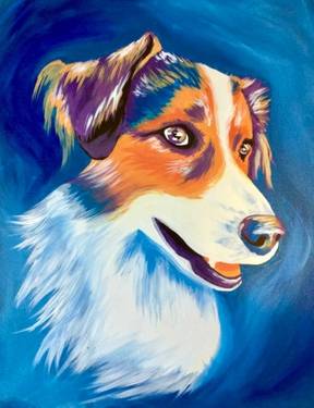 Paint Your Pet Fundraiser at the Cocheco Dover Humane Society — Painting