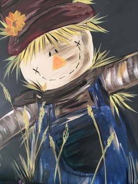 Paint Nite: Harvest Scarecrow — Painting