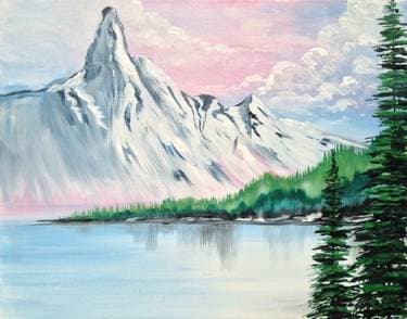 Happy Little Trees - Special Event - Paint Nite event in Vancouver, BC