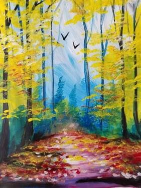 End of Summer II - Paint and sip event at Hi Wire Brewing Company Durham in Durham, NC - PaintNite.com