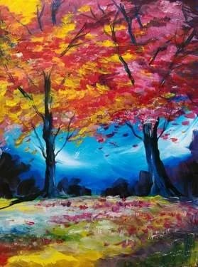 Autumn Years at Calabogie Brewing Kanata Taproom — Painting