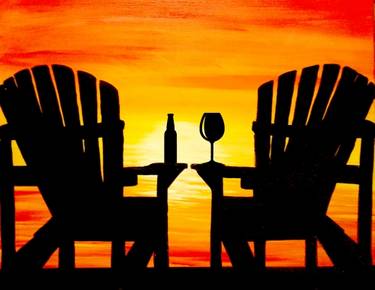 PAINT NITE PEEL @ VILLA CALEDON INN — Painting