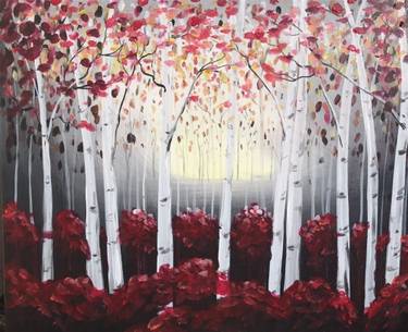 Fall's First Light — Painting