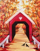 Love Birds Under Covered Bridge thumbnail