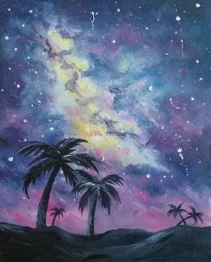 Southern Galaxy - Paint and sip event at CJ's American Pub and Grill in Shippensburg, PA - PaintNite.com