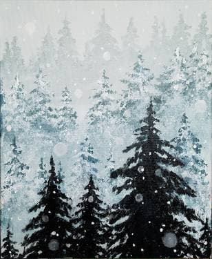 Winter is Here II - Paint Nite event in Layton, UT
