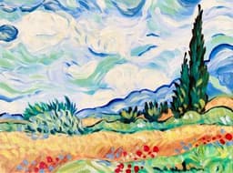 Van Gogh's Wheat Field thumbnail