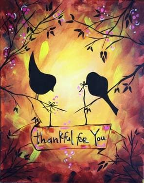 Thankful for You - Paint and sip event at Bertucci's Chelmsford in CHELMSFORD, MA - PaintNite.com