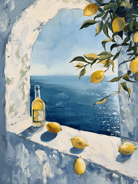 Italian Villa by The Sea - Paint and sip event at Native Grill and Wings Maricopa in Maricopa, AZ - PaintNite.com