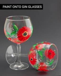 Gerbera Gin Glasses II thumbnail