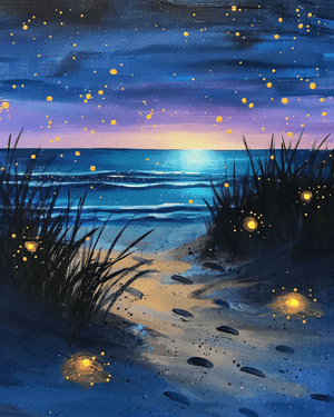 Fireflies & Sea Breeze - Paint and sip event at AC Hotel Downtown San Jose in San Jose, CA - PaintNite.com