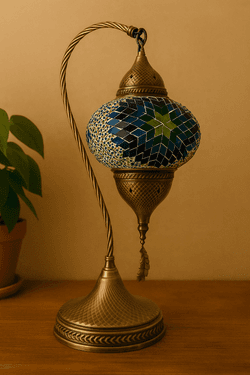 Turkish Style Mosaic Lamp - Swan Lamp - Paint and sip event at The Bull Pub & Grill in Whitby, ON - PaintNite.com