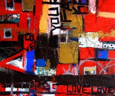 Intuitive Abstract Painting - Paint and sip event at Tunnel Espresso in Pointe-Claire, QC - PaintNite.com