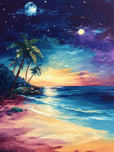 Summer Beach Moonlight thumbnail