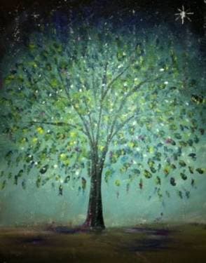 Abundance Tree - Paint and sip event at Logan's Roadhouse Chico in Chico, CA - PaintNite.com