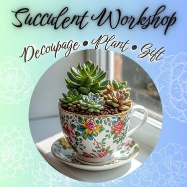 Plant & Sip Workshop in Claremont — Painting