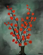 Red Cherry Blossoms thumbnail
