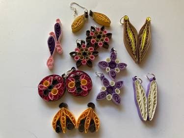 Quill a Pair of Earrings! - Paint and sip event at BearMoose Brewing Co in EVERETT, MA - PaintNite.com