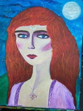 Reclaiming Sorcery - Paint and sip event at The Dosa Spot in Ottawa, ON - PaintNite.com