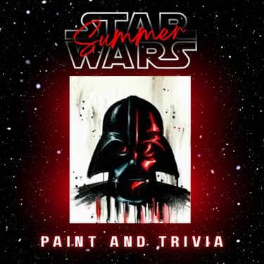 Sith Summer: Paint, Sip, & Trivia - Paint and sip event at Luchador Brewing Company in Chino Hills, CA - PaintNite.com